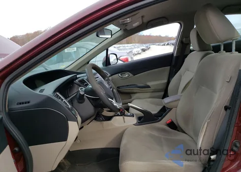 2013 Honda Civic Lx z USA, uszkodzony, nr VIN 2HGFB2F55DH563437